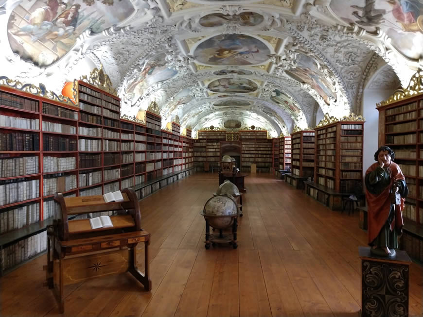 Czechia Prague Strahov Monastery second library